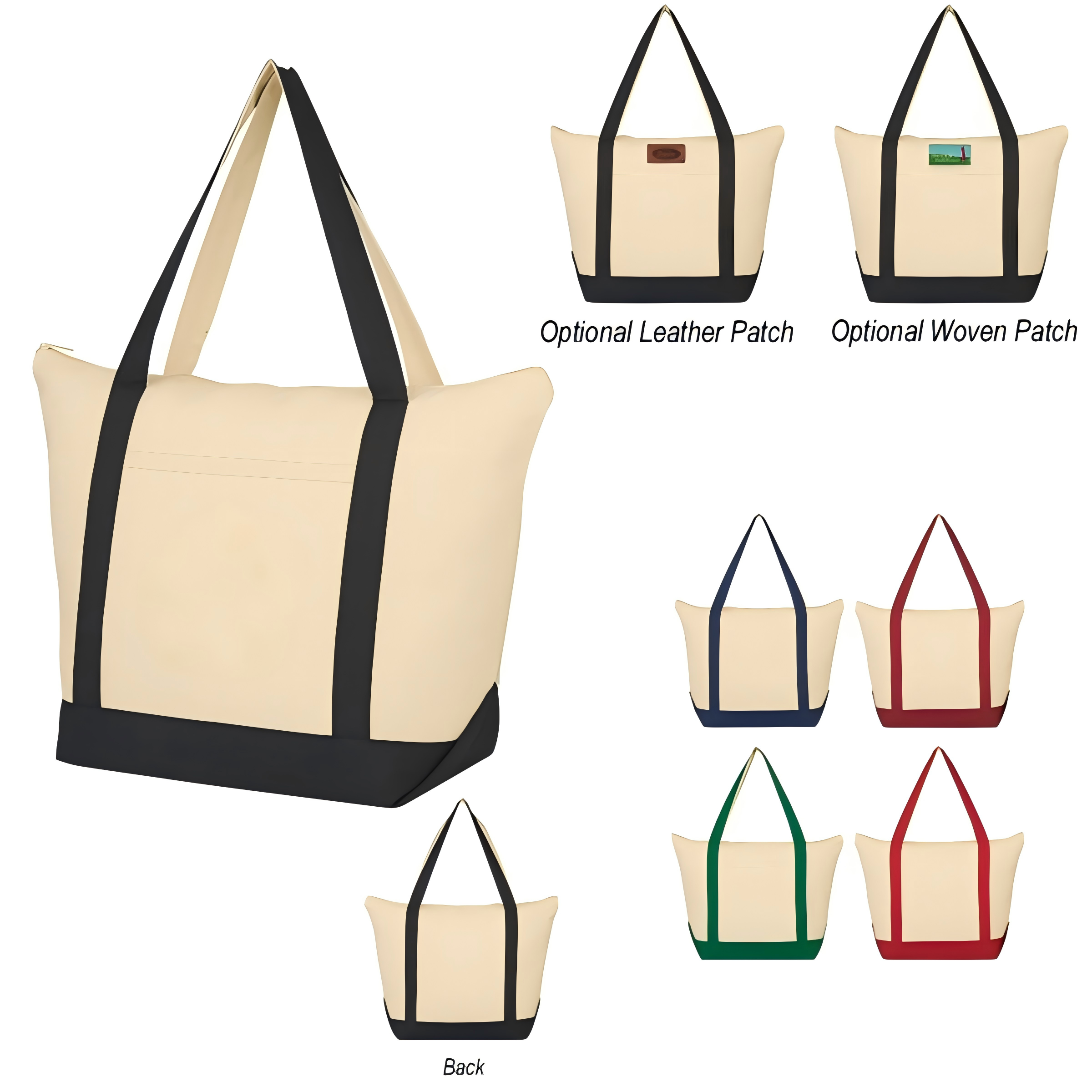 Personalized Cotton Canvas Shoppers