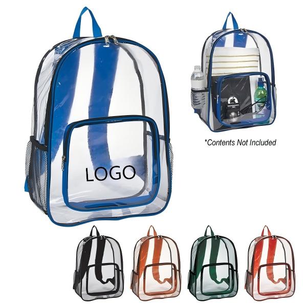 See-Through PVC School Backpacks